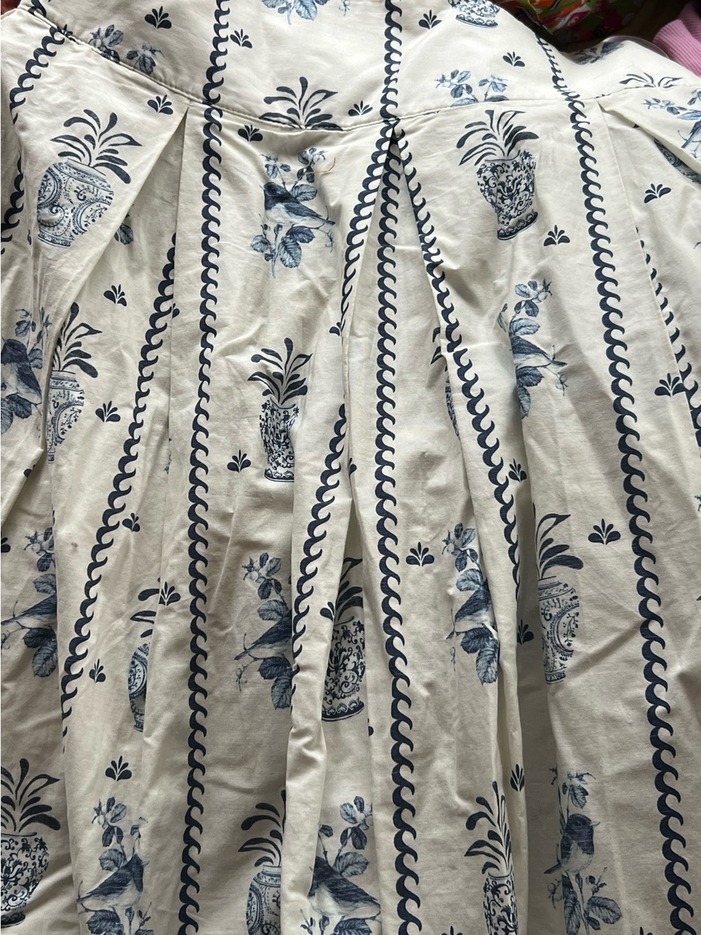 Lalibela Maxi Skirt - Blue Pattern - Picture 6 of 6